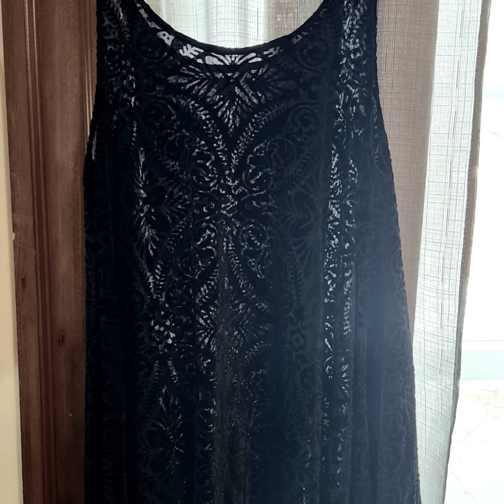Blackmilk Velvet Mini Dress, Large, BLK